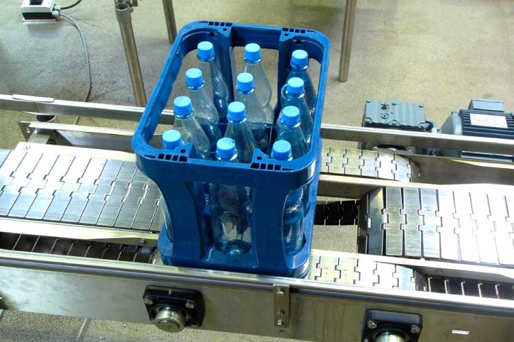 Nama Industrial Liquid Equipment Crate conveying.