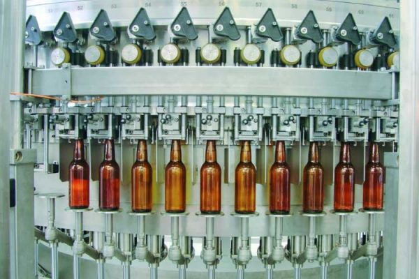 Nama Industrial Liquid Filling Equipment Glass Bottle Fillers.