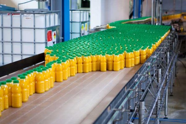 Nama Industrial Liquid Container Conveying Accumulation.