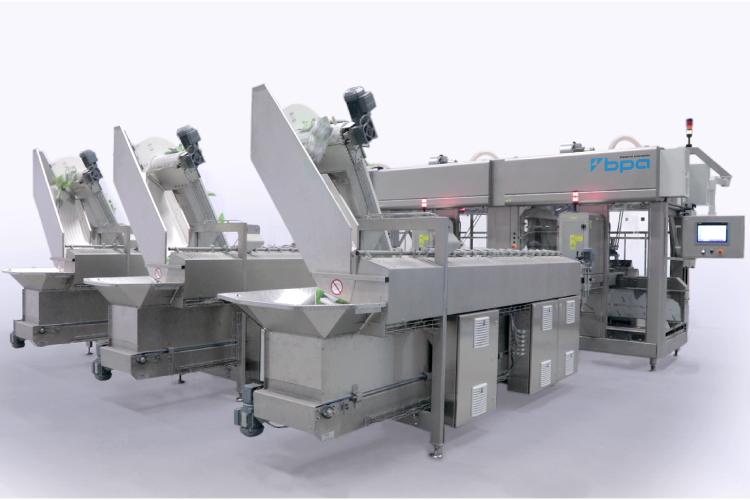 Spider V series Robotic Case and Tray Loading Machine