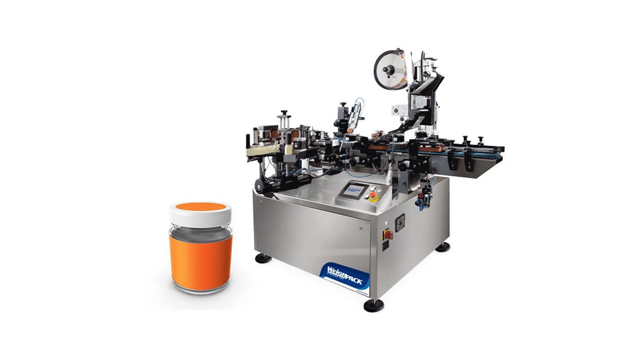 Wrap around and top labeling machine
